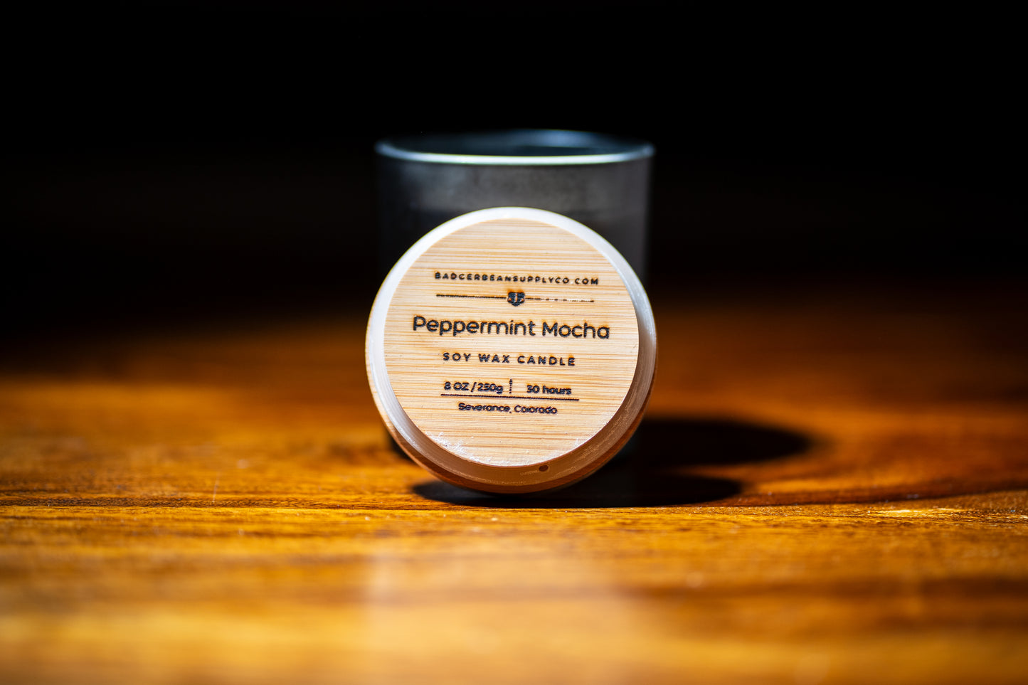 Peppermint Mocha Soy Wax Candle
