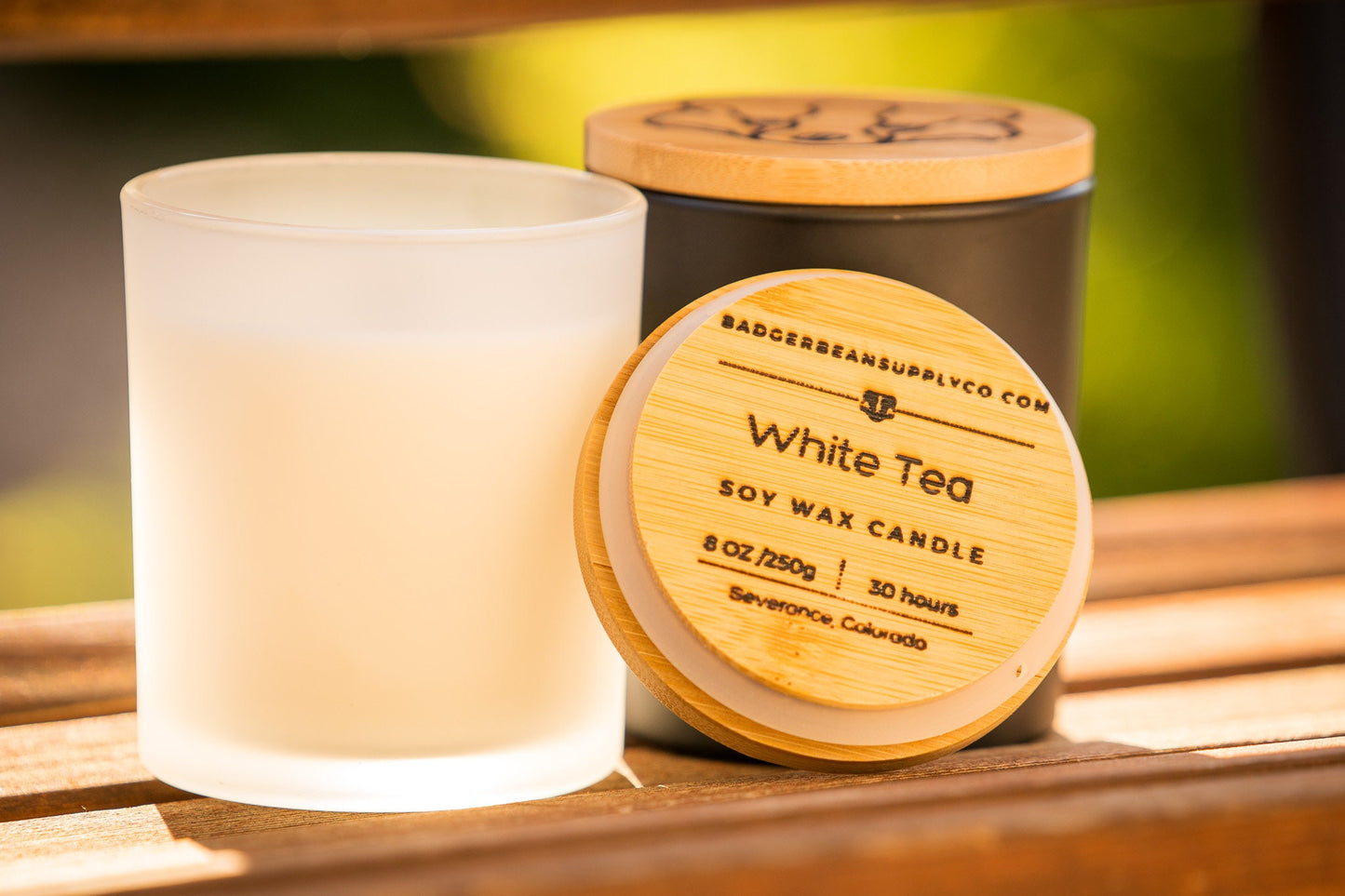 White Tea  Soy Wax Candle